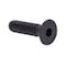 Prime-Line 1/4"-20 Socket Head Cap Screw, Flat, Black Oxide Alloy Steel, 1 in Length, 50 PK 9173964 - alternate 1